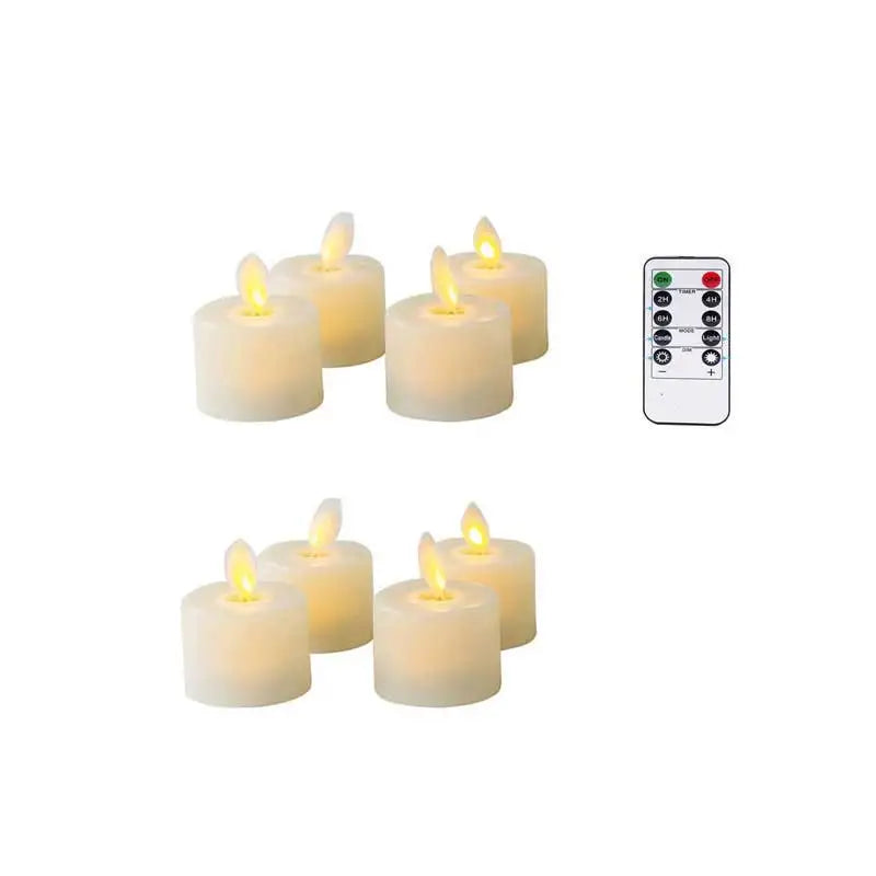 Flameless LED Stearinlys med Bevægelse
