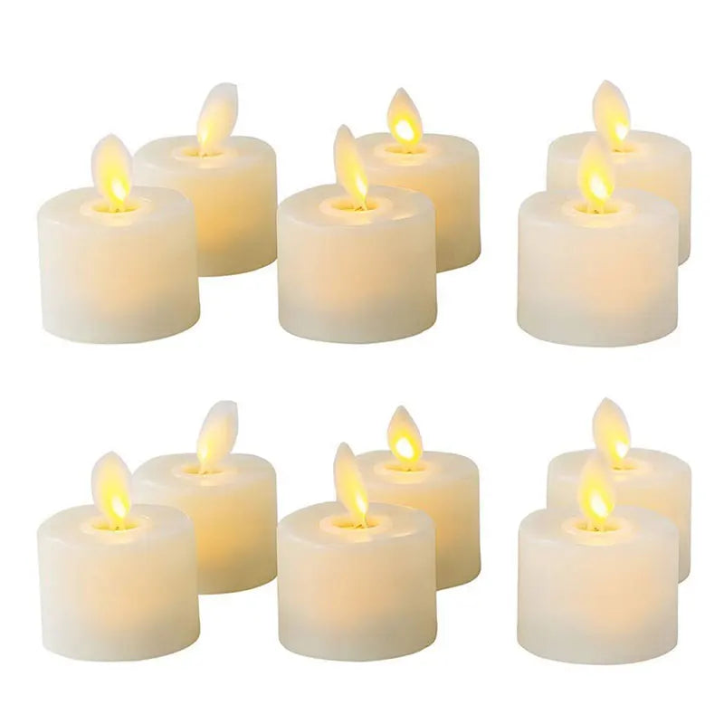 Flameless LED Stearinlys med Bevægelse