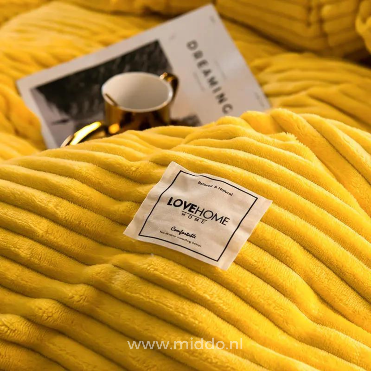 FleeceHaven | 3-delt fleece sengetøj-zarada.dk