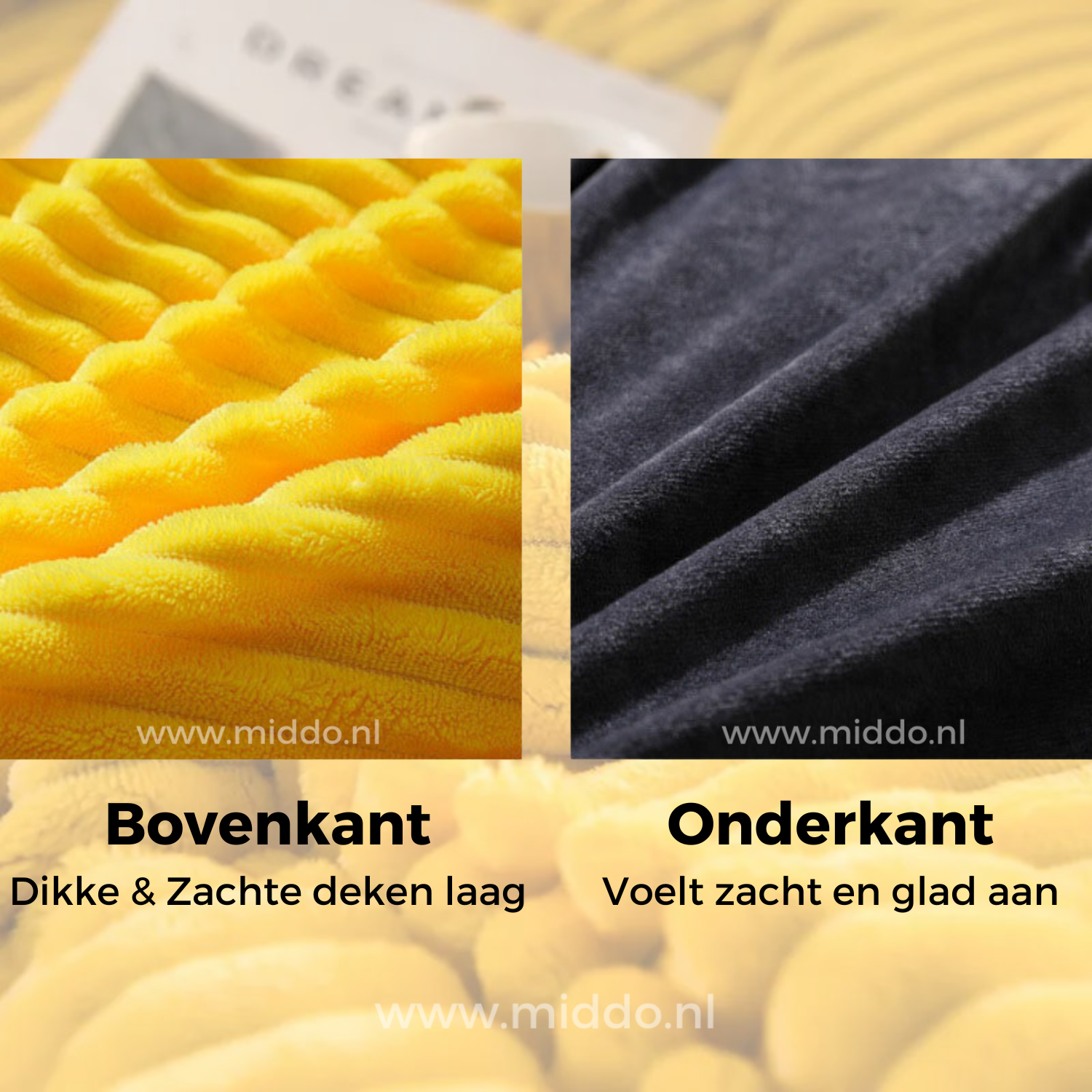 FleeceHaven | 3-delt fleece sengetøj-zarada.dk