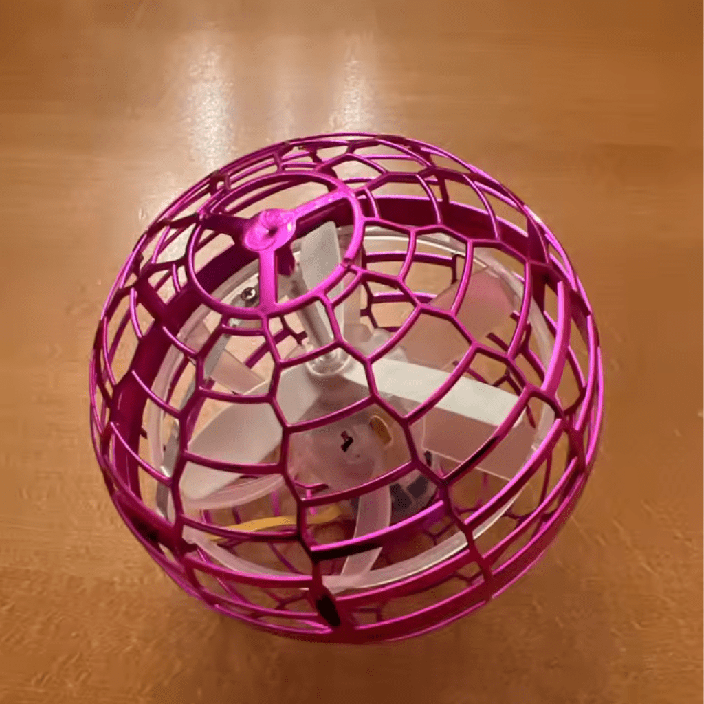 Flyvende Gyroskop med 360° Design og LED-lyseffekter