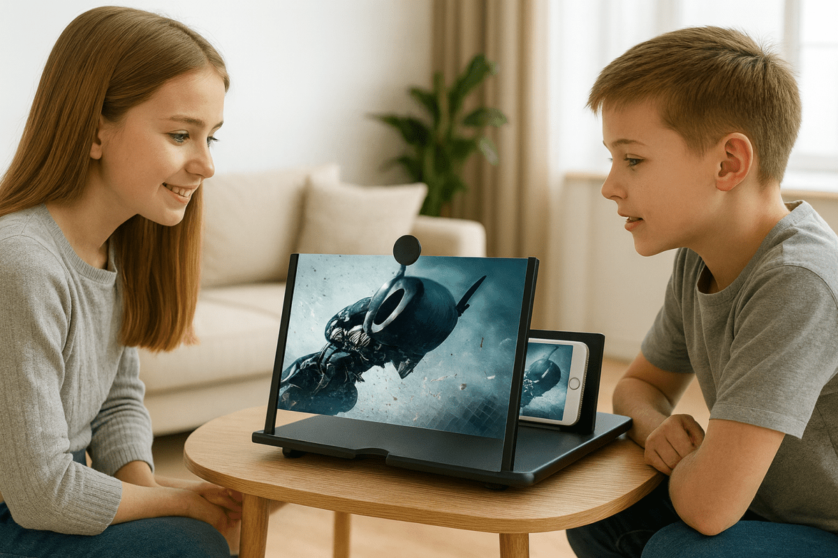 Foldbar Smartphone Skærmforstørrelse