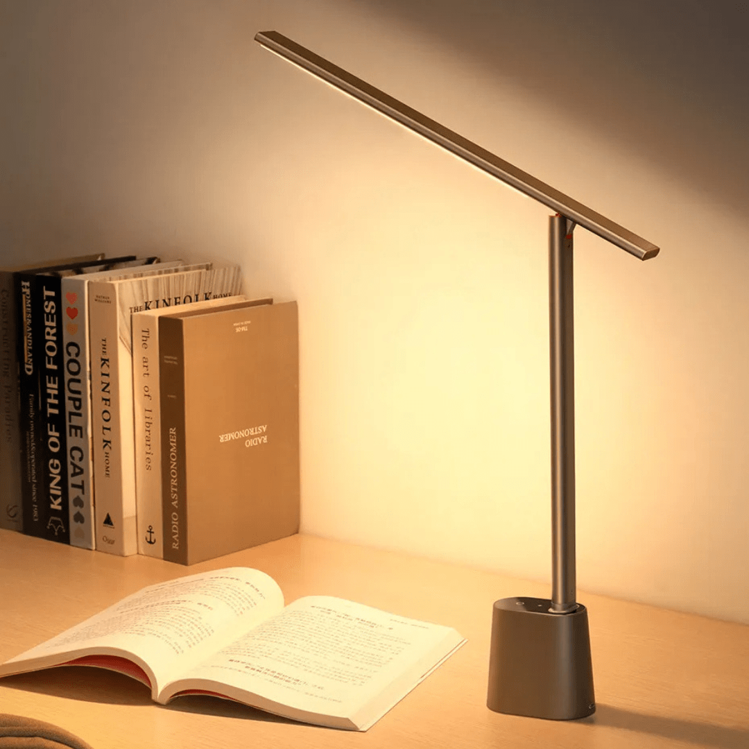 Folding LED Desk Lamp with Dimming Function