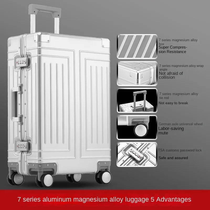 Forretningskuffert Aluminium-Magnesium Berlin