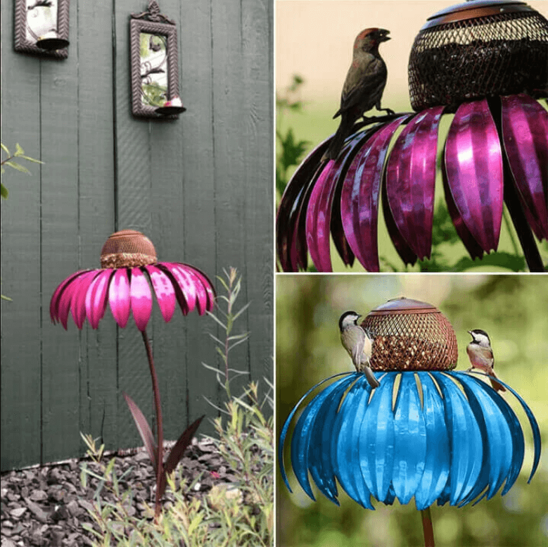 Fuglehus i Blomsterdesign til Haven