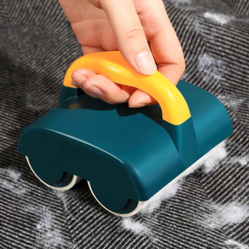 Fuzzfjerner til tøj med dobbeltrulle design