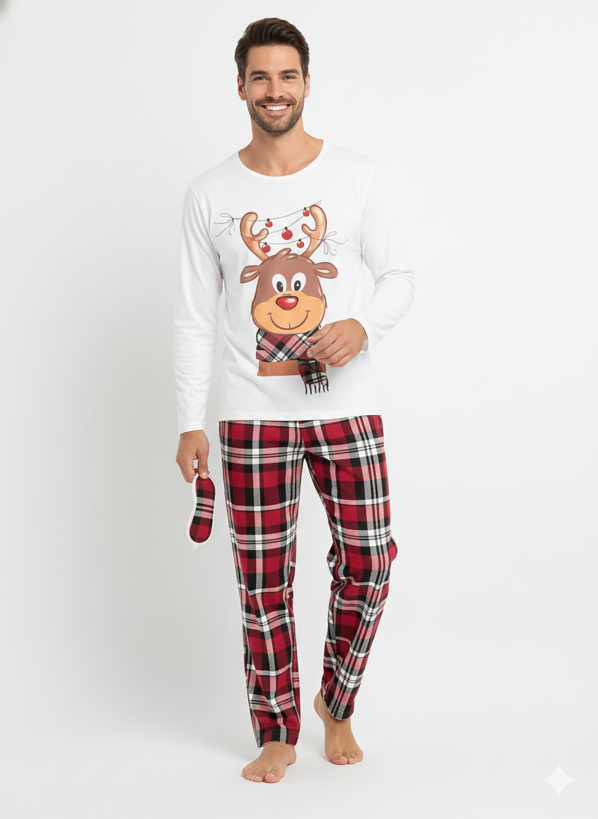 Julefamilie Pyjamasæt | Matchende Julepyjamas til hele Familien