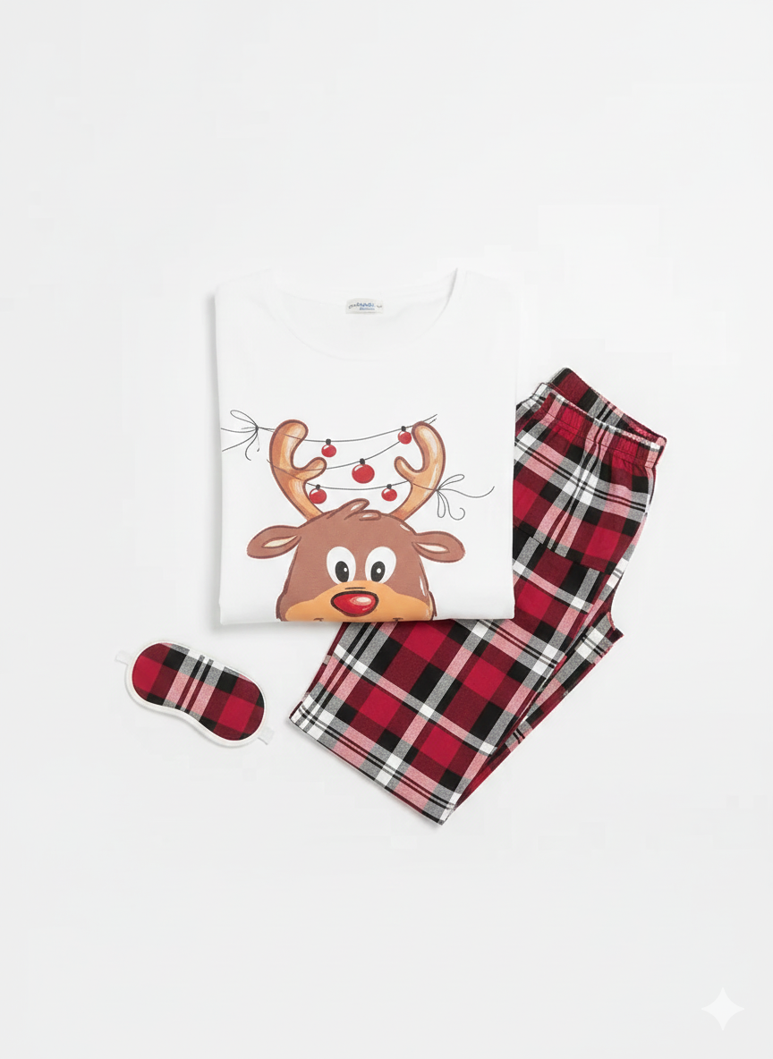 Julefamilie Pyjamasæt | Matchende Julepyjamas til hele Familien