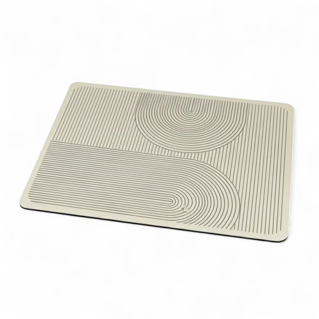 Køkkenmåtte Anti-Slip Hurtigtørrende Minimalistisk Geometrisk Design