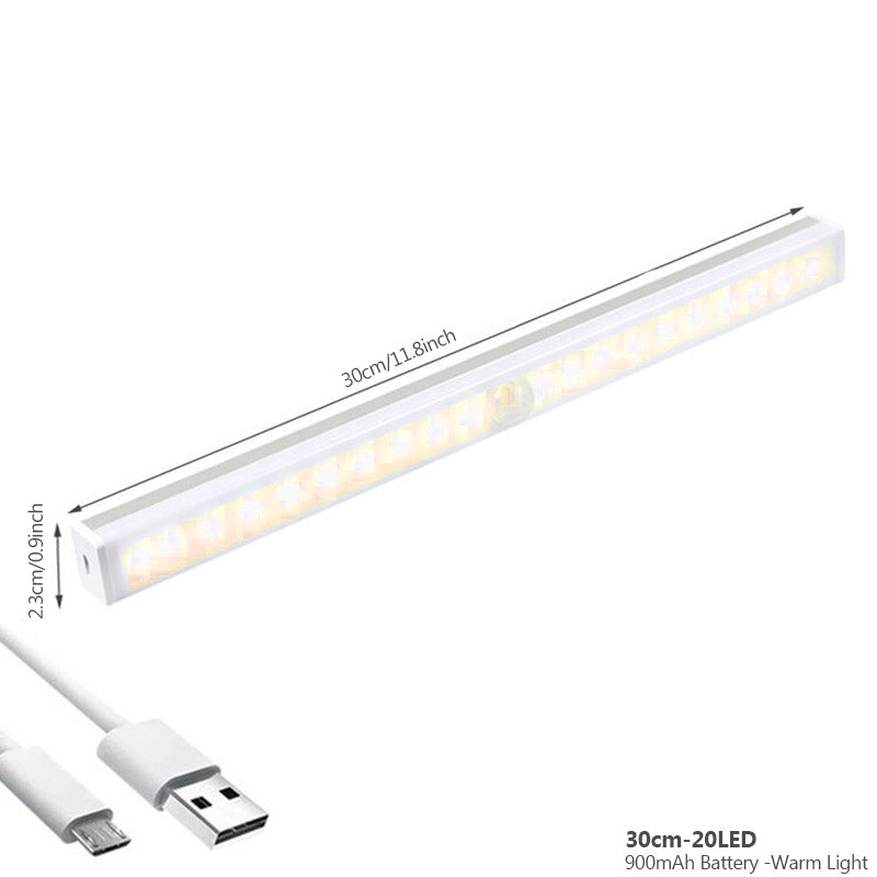 Genopladelig Bevægelsessensor Lampe