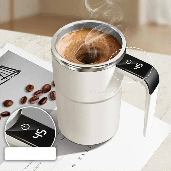 Genopladeligt Selvomrørende Kaffekrus Bærbar Elektrisk Mixer