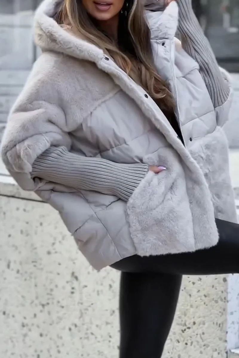 Amara Kvinders Vinterjakke – Varm, Komfortabel og Trendy Multifarvet Design
