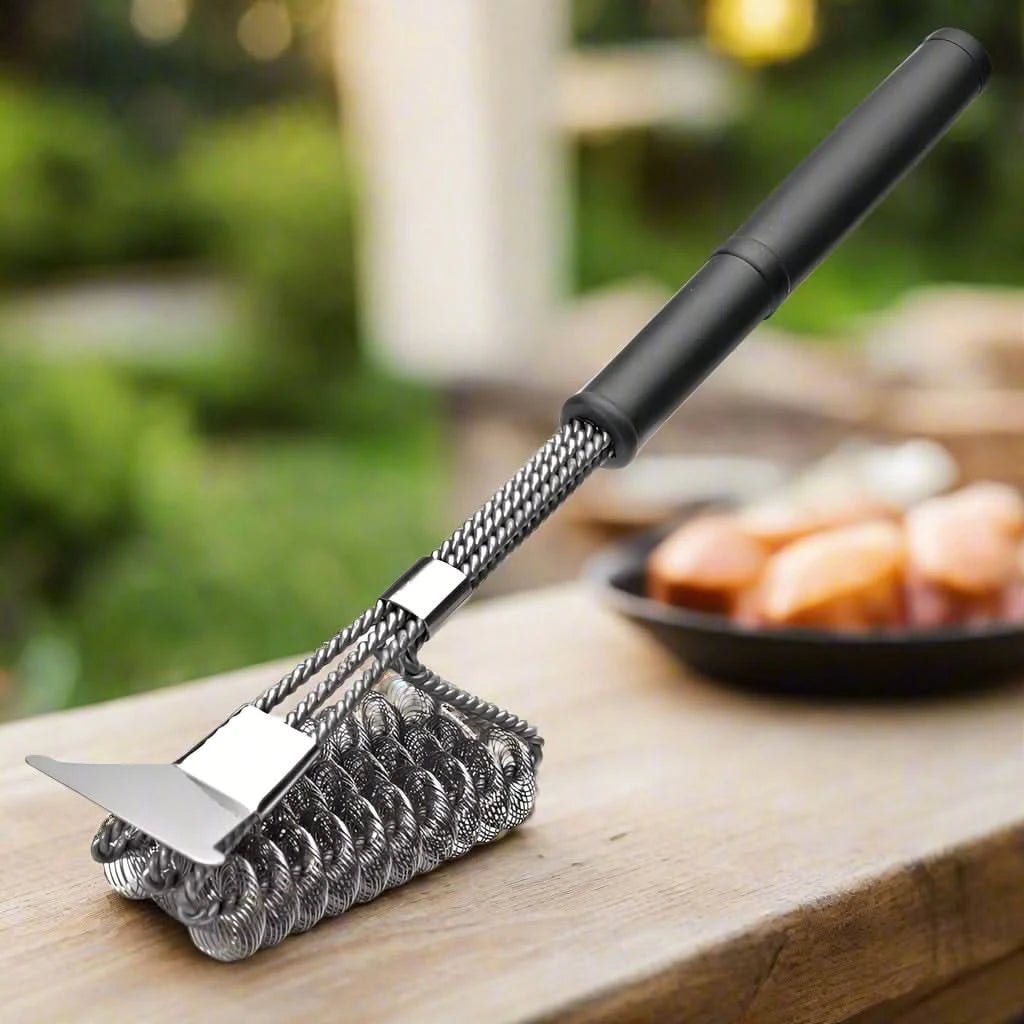 GrillMaster BBQ Rengøringsværktøj med Skraber