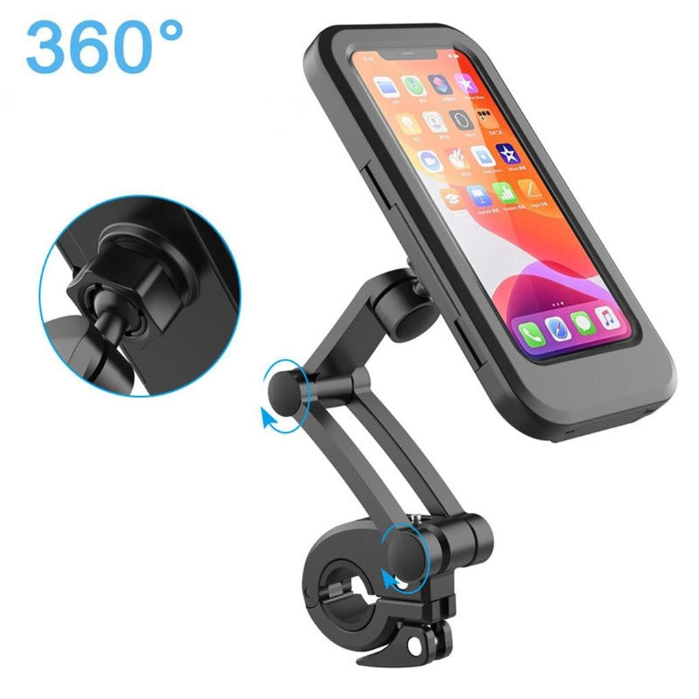 HydroGuard Case | Universel vandtæt telefonholder til cykel eller motorcykel-zarada.dk