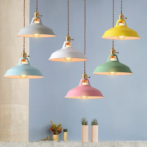 Hængende Lampe i Vintage Stil til Spisestue