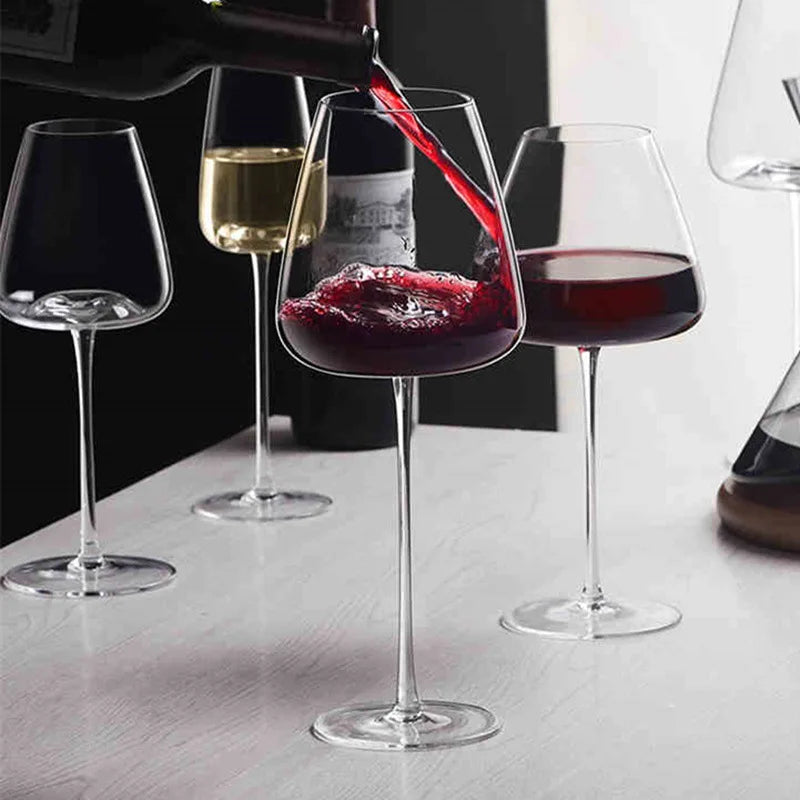Håndlavede Krystal Vin- og Champagneglas