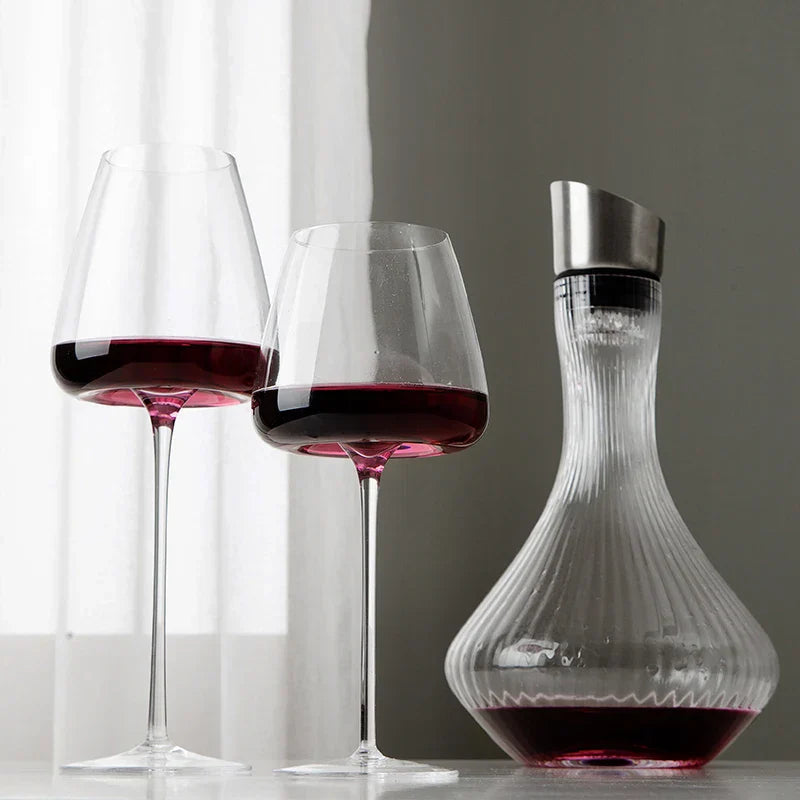 Håndlavede Krystal Vin- og Champagneglas