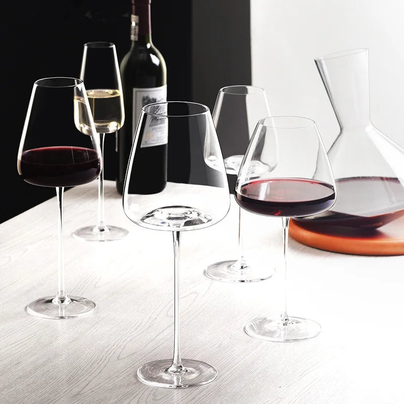 Håndlavede Krystal Vin- og Champagneglas