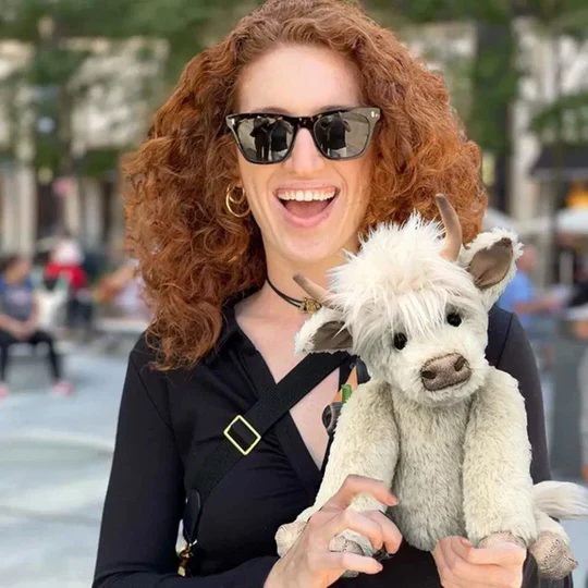 Håndlavet Highland Cow Plys Legetøj