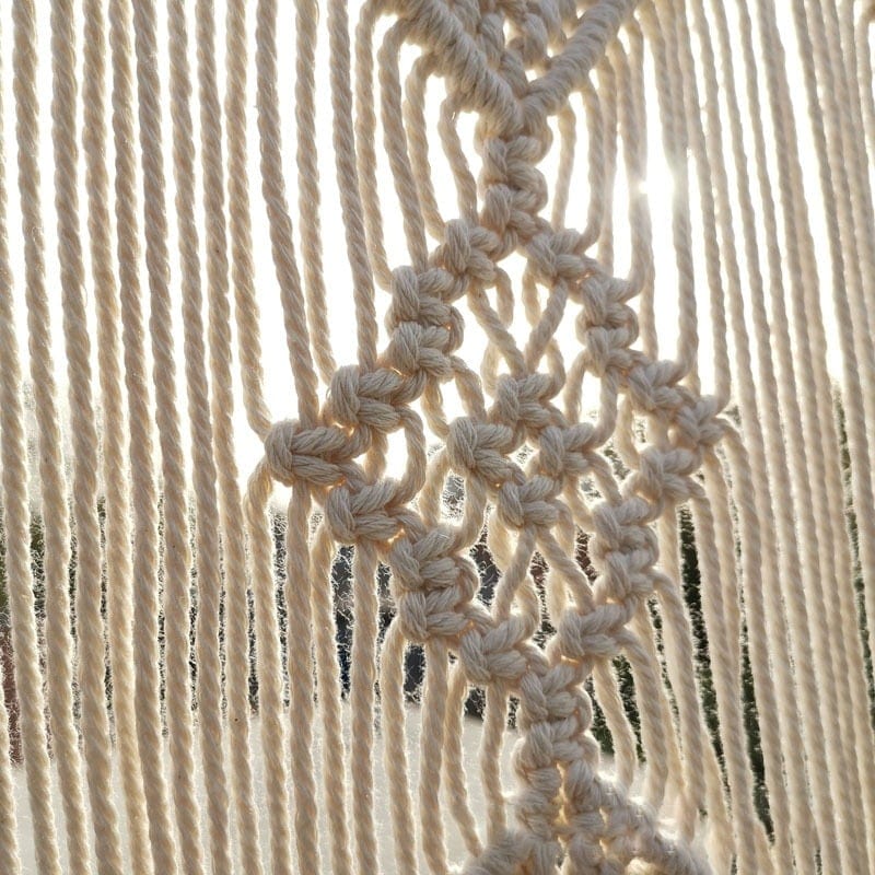 Håndlavet Macrame Hængende Draperi