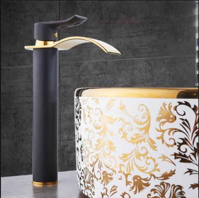 Håndvaskarmatur Vandfaldsdesign