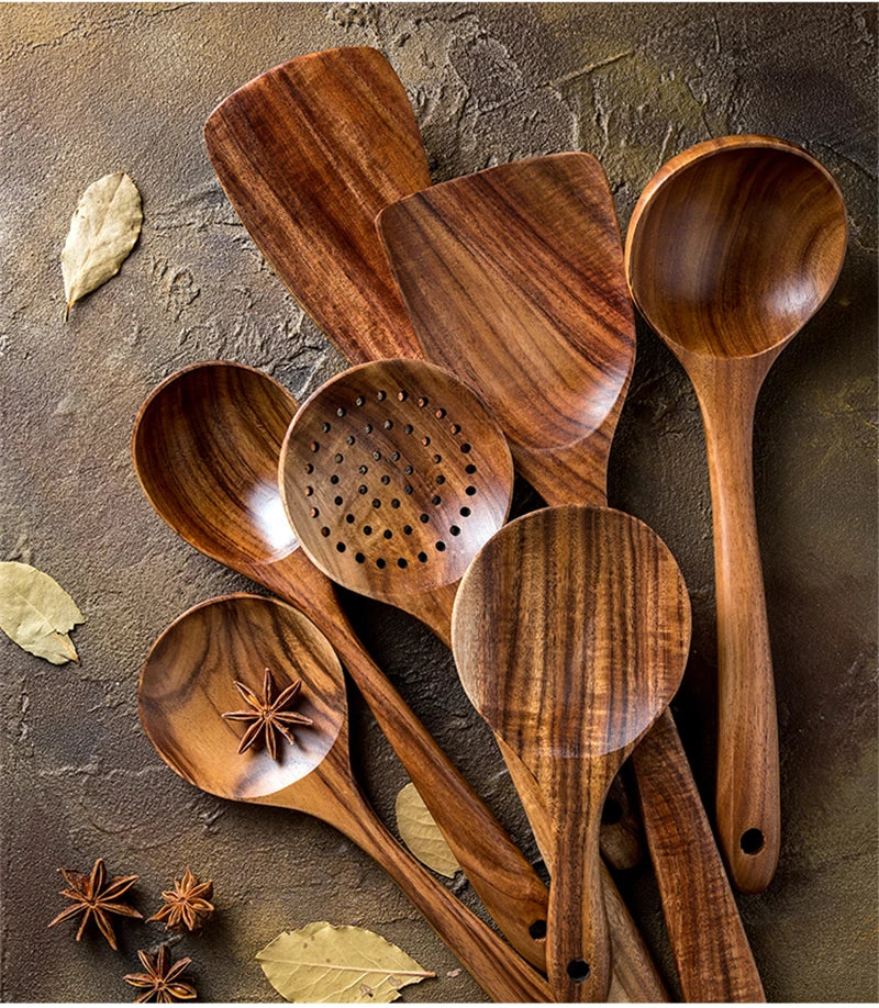 CulinaryTeak | Elegant 7-delt køkken sæt-zarada.dk