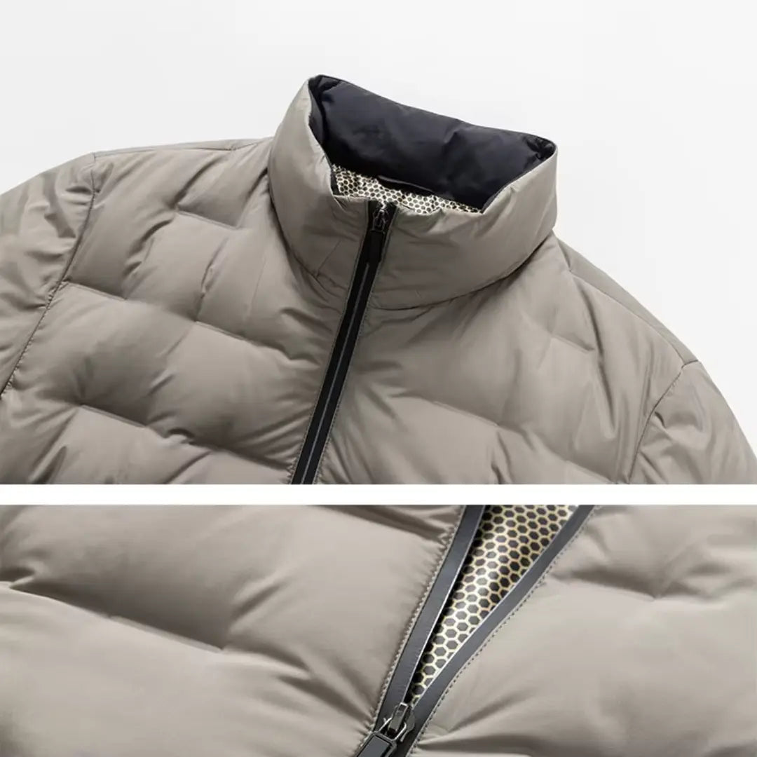 Herre All-weather Jakke med Minimalistisk Design