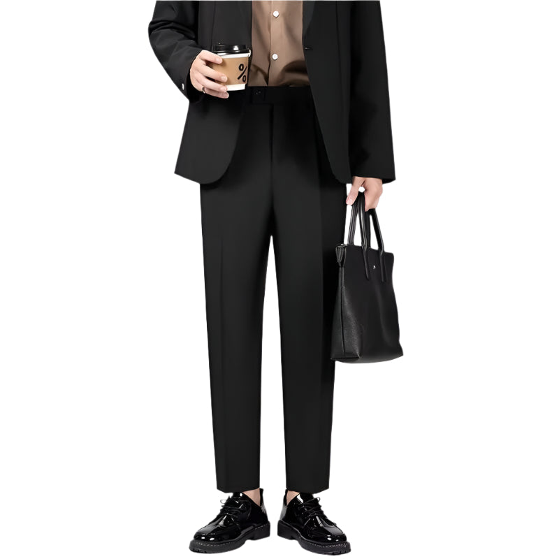 Herre Ankelbukser Slim Fit Uldblanding