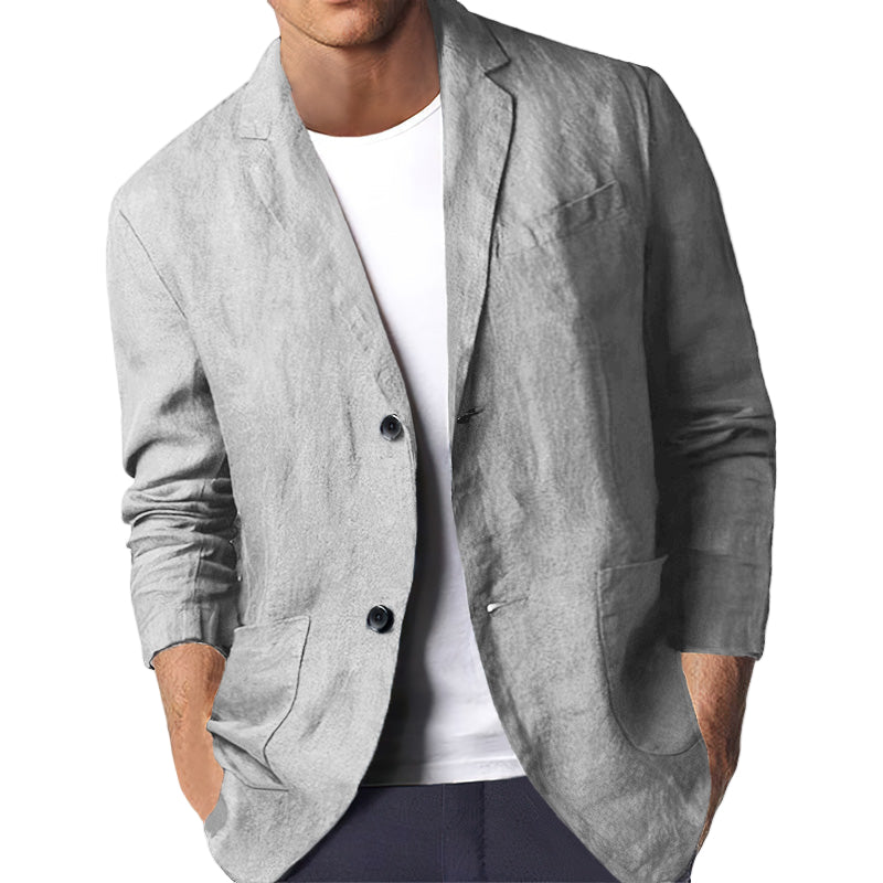 Herre Blazer Afslappet Stil