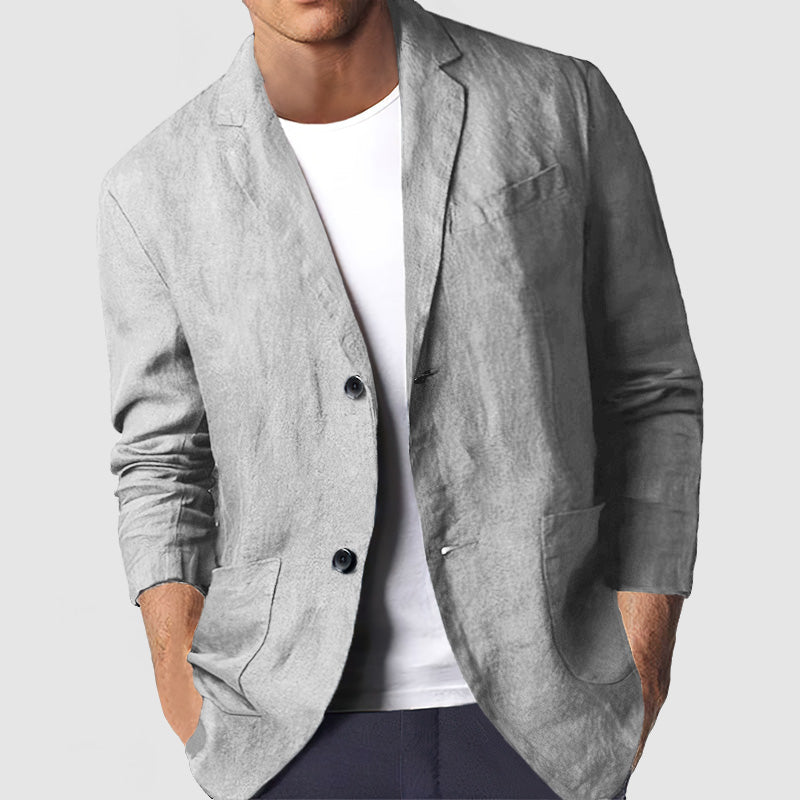 Herre Blazer Afslappet Stil