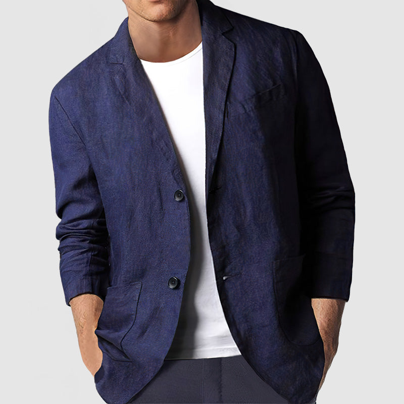 Herre Blazer Afslappet Stil