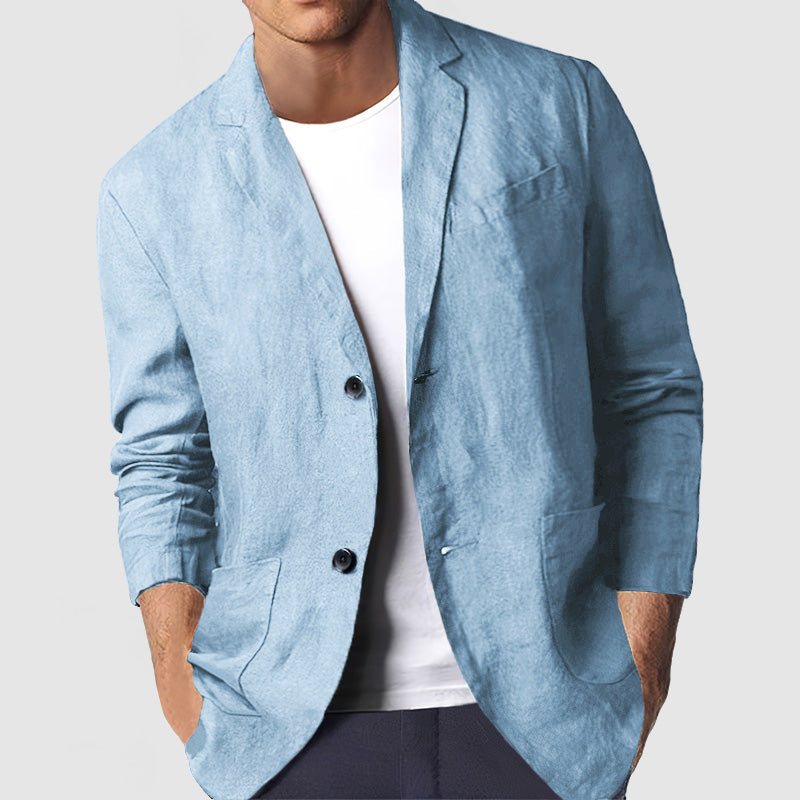 Herre Blazer Afslappet Stil