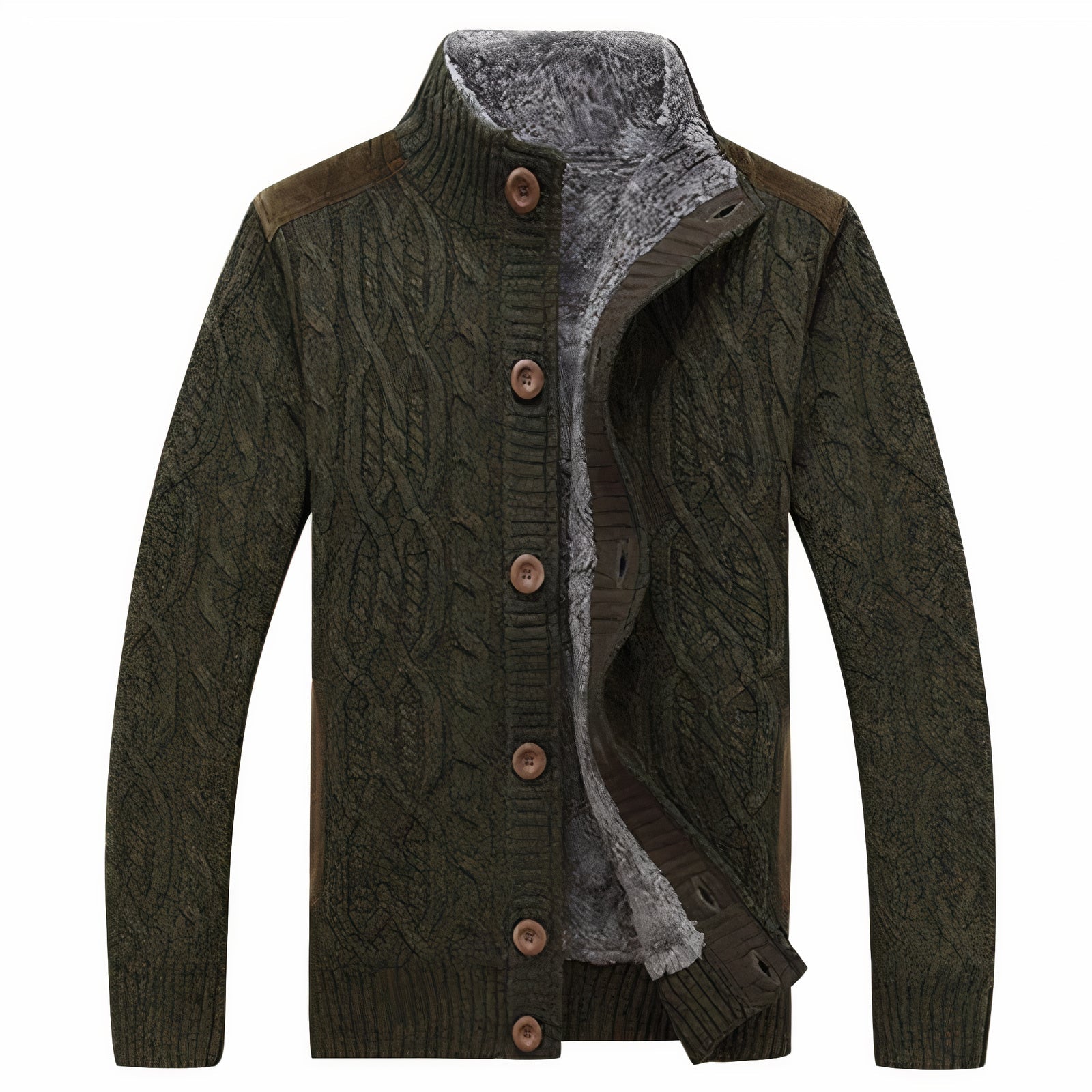 Herre Cardigan med Klassisk Design