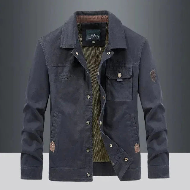 Herre Cargo Jakke Multi-Pocket Design