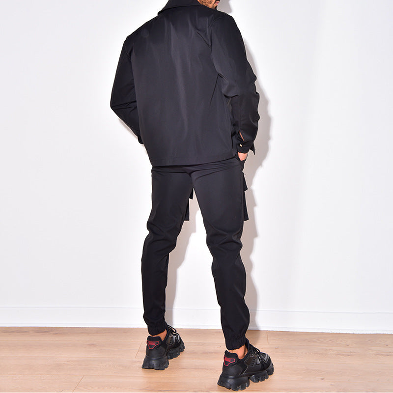 Herre Cargo Sæt Casual Stil