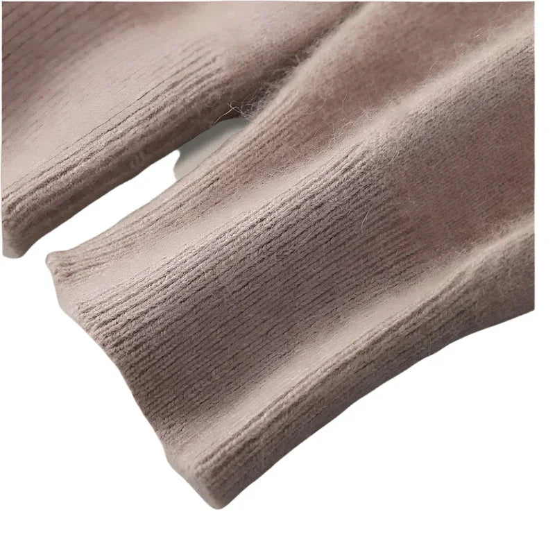 Herre Cashmere Cardigan Klassisk Stil Til Mænd