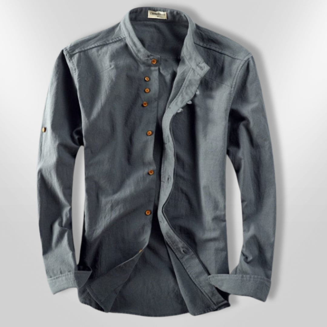 Herre Chemise Katana Stil Asymmetrisk Design