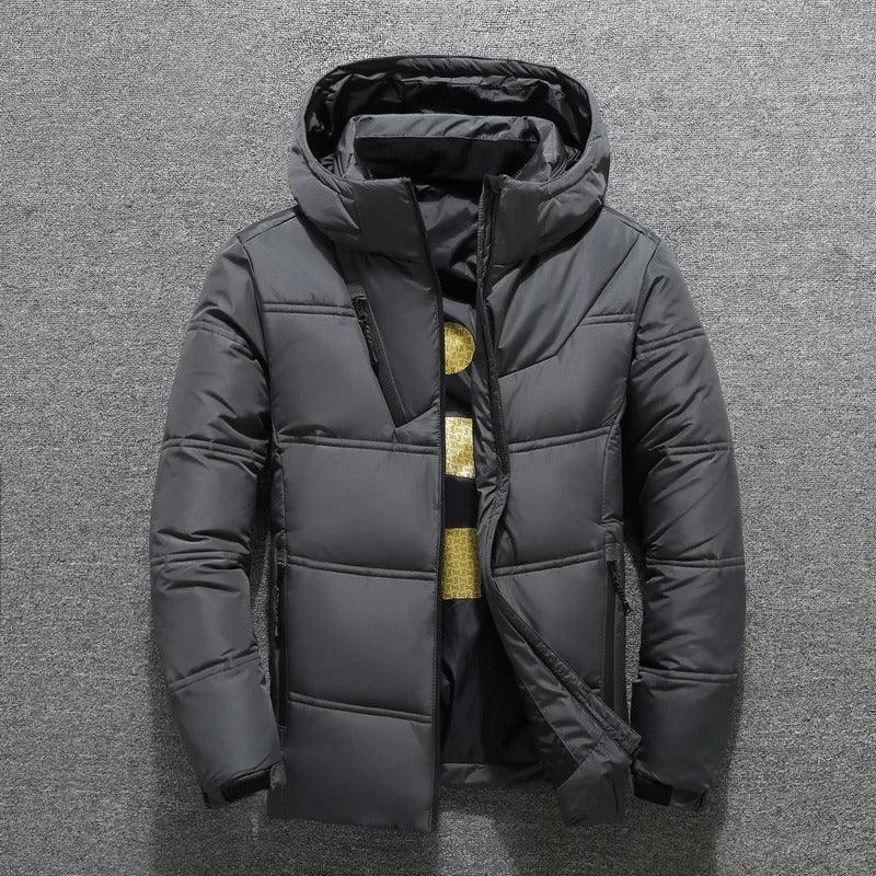 Herre Dunjakke Letvægts Vinter