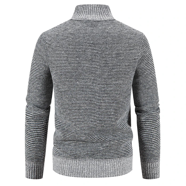 Herre Fleece Jakke Modern Design Blød Fleece Inderside