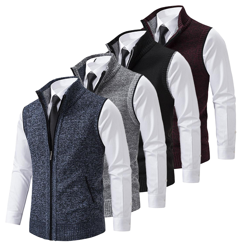 Herre Fleece Vest Casual Design