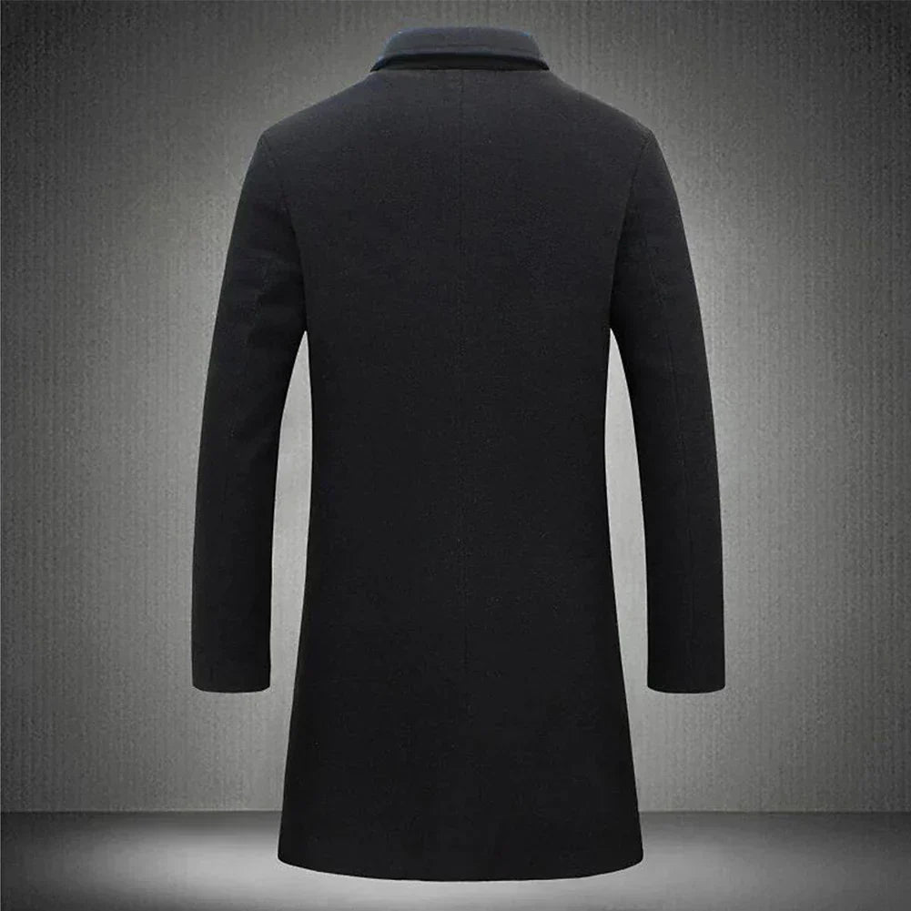 Herre Frakke Klassisk Design Skræddersyet Overcoat