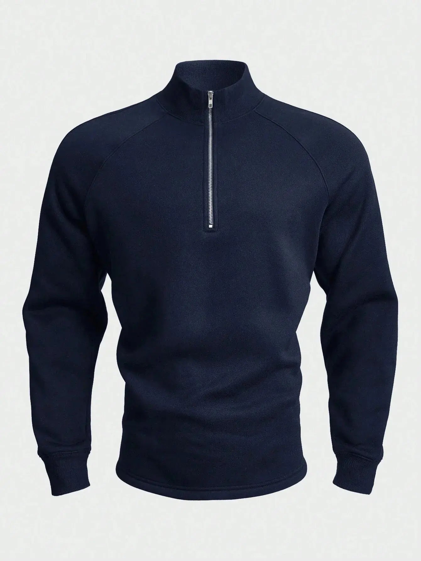 Herre Halv-Zip Trøje Trendy Design