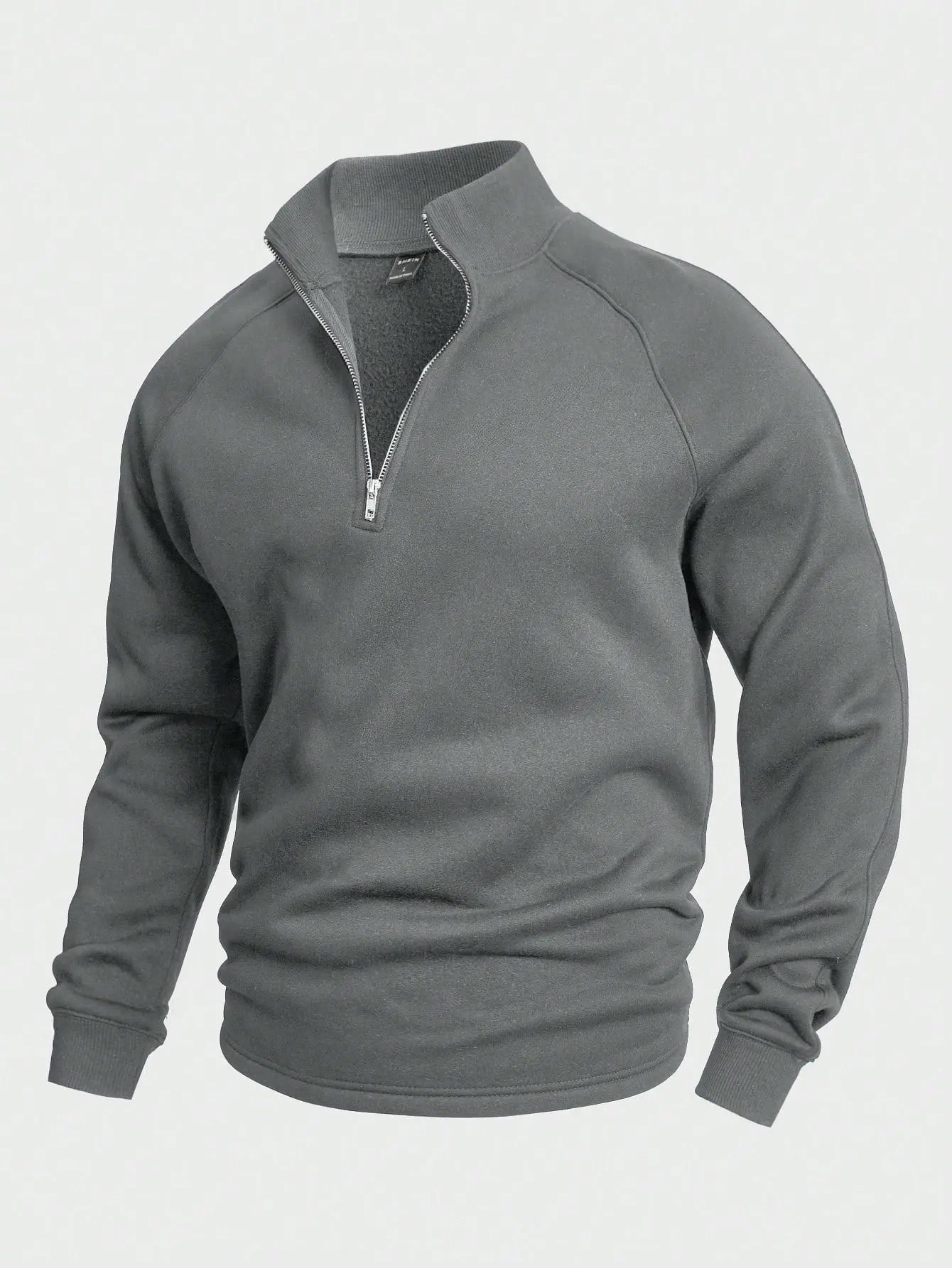 Herre Halv-Zip Trøje Trendy Design