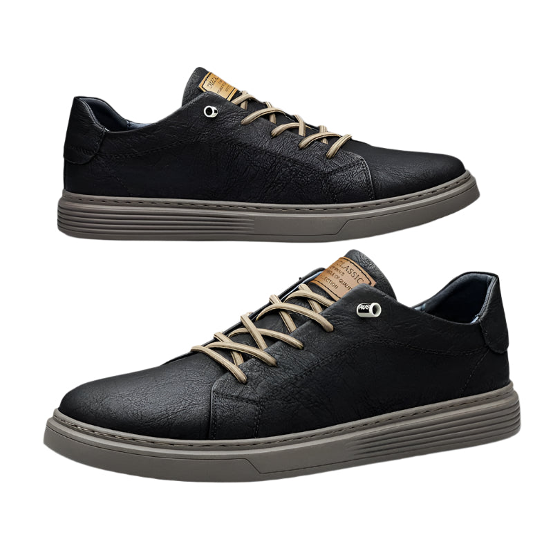 Herre Italienske Lædersko Dress Shoe Stil
