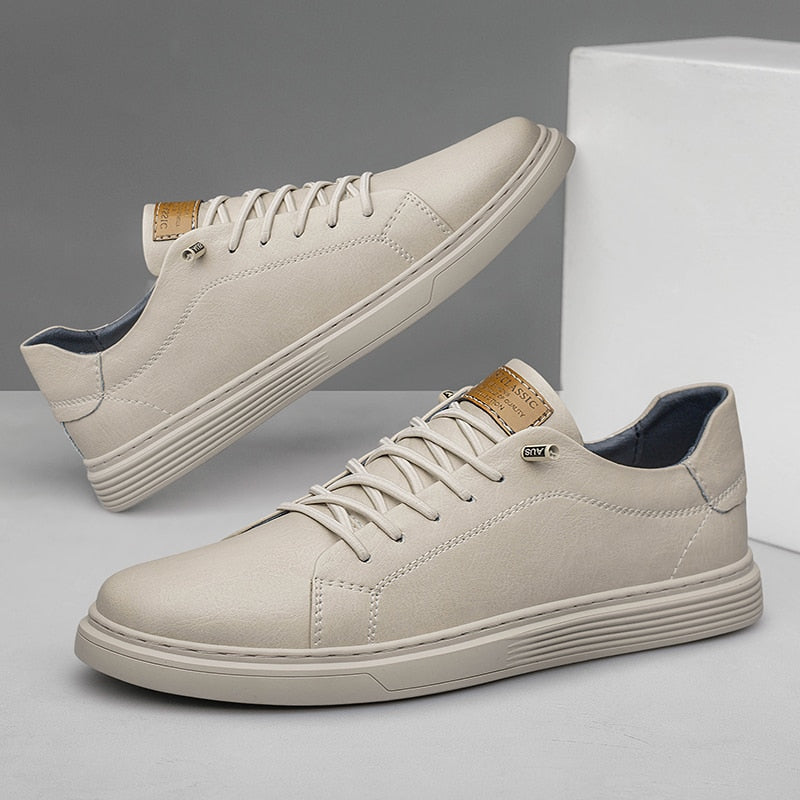 Herre Italienske Lædersko Dress Shoe Stil