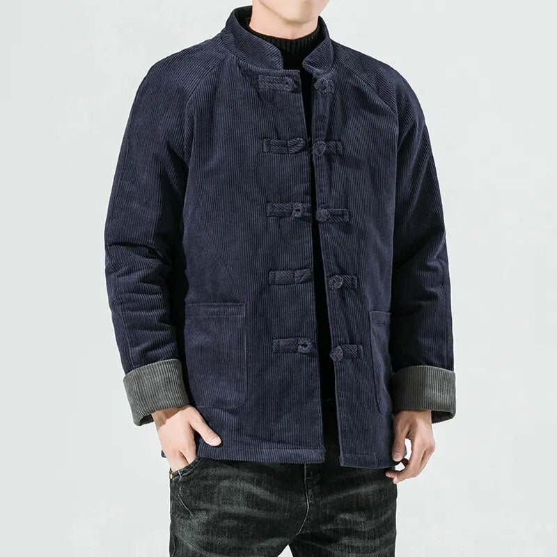 Herre Jakke Corduroy Padded