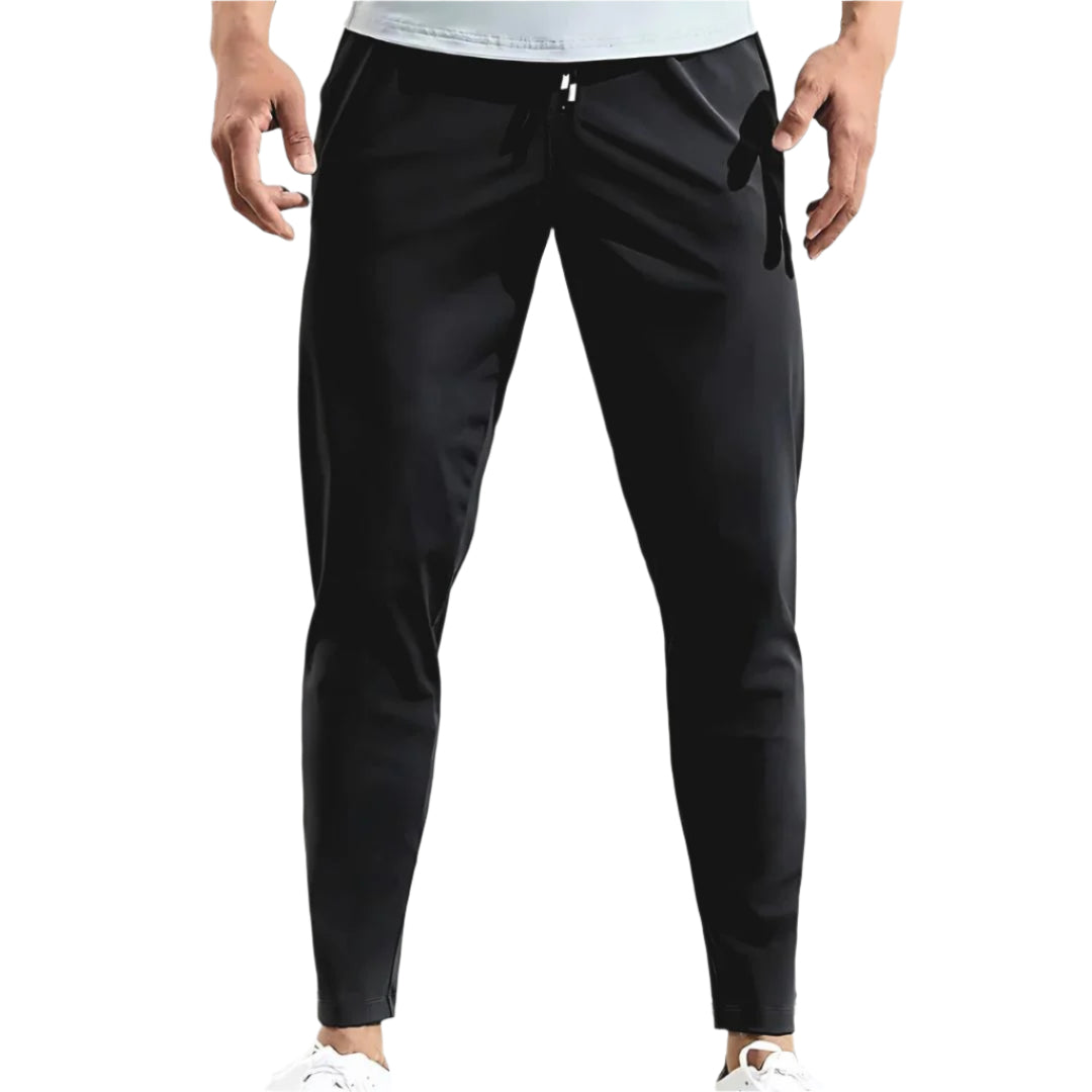 Herre Joggingbukser Tapered Fit Fugttransporterende Materiale