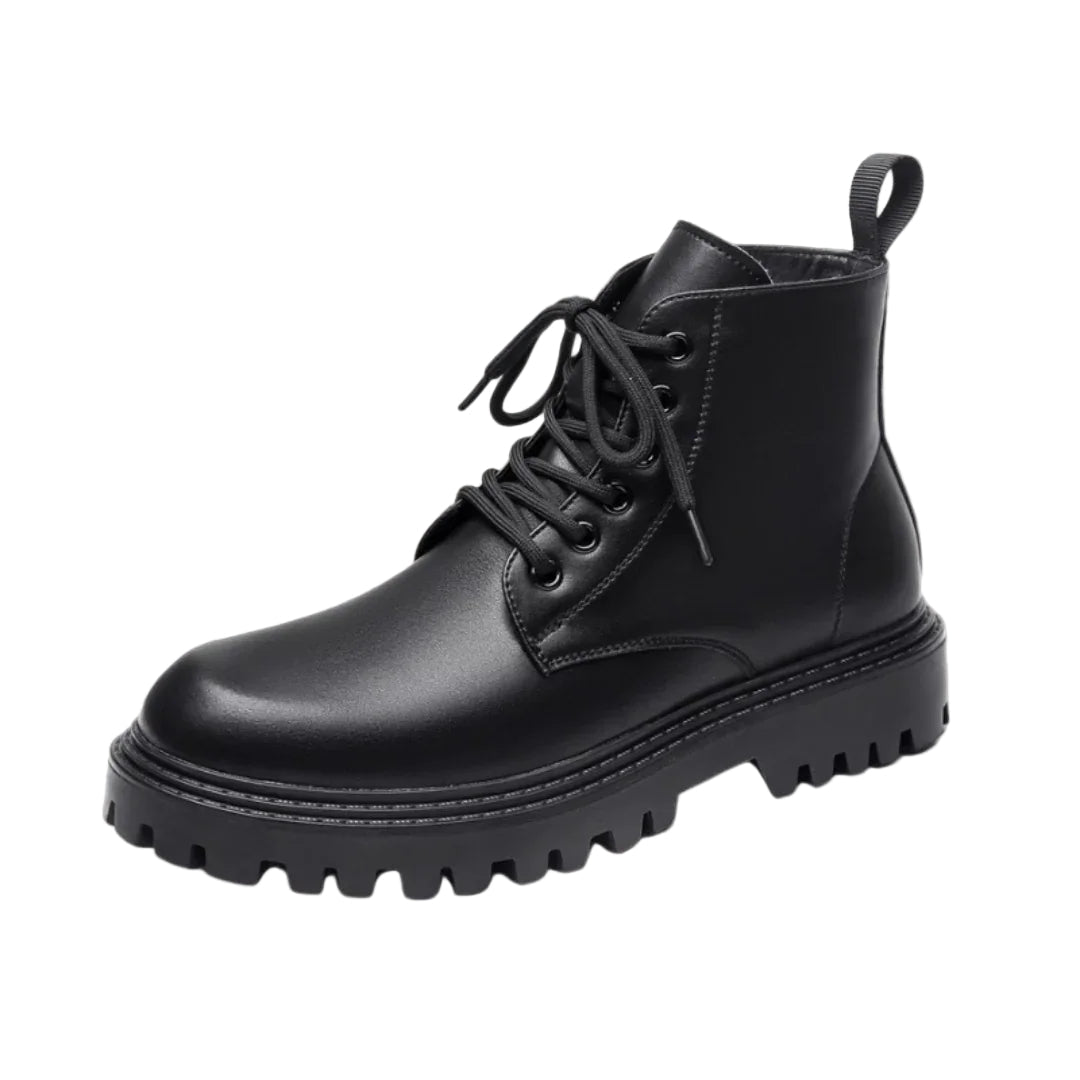 Herre Kampstøvler Chunky Stil