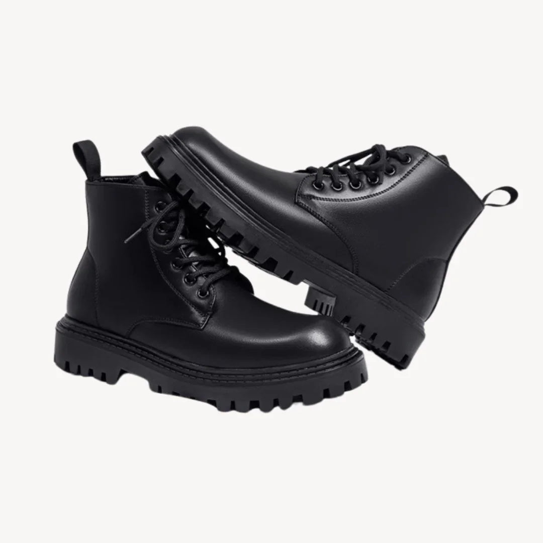 Herre Kampstøvler Chunky Stil
