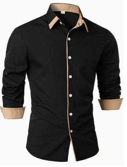 Herre Langærmet T-Shirt Åndbar Design til Mænd - Regular Fit, Letvægts, Ideel til Udendørs Aktiviteter